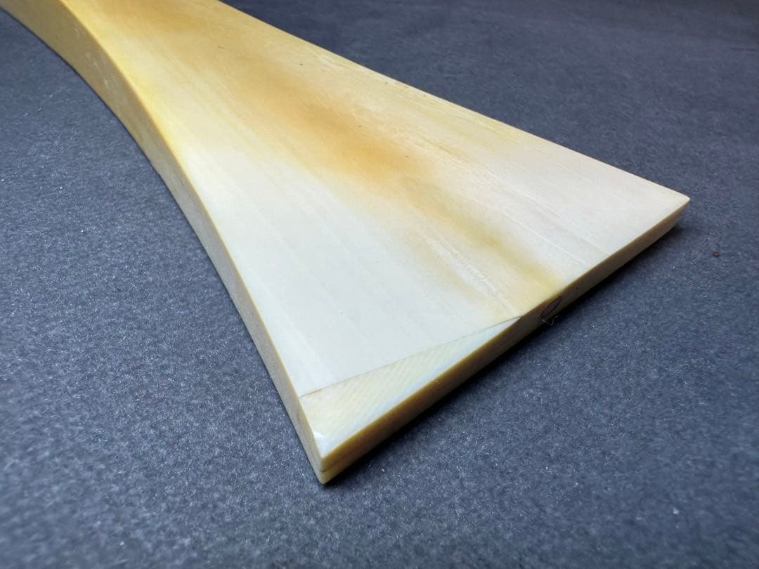 最高級　義太夫　三味線 撥　バチ　和楽器 民謡　天然素材　稀少品