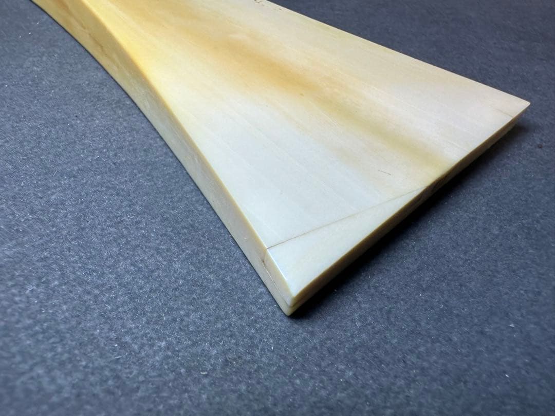 最高級　義太夫　三味線 撥　バチ　和楽器 民謡　天然素材　稀少品