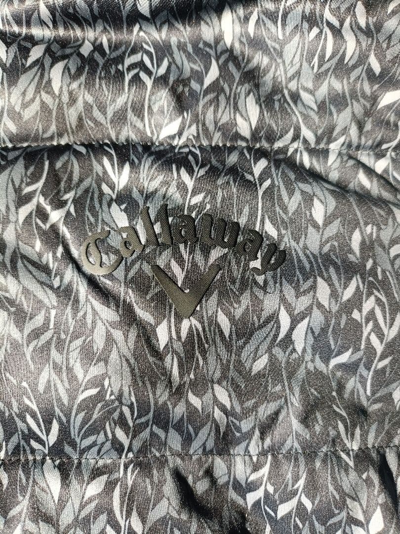 w*u様 【新品】Callaway ゴルフジャケット Lサイズ 黒/グレー