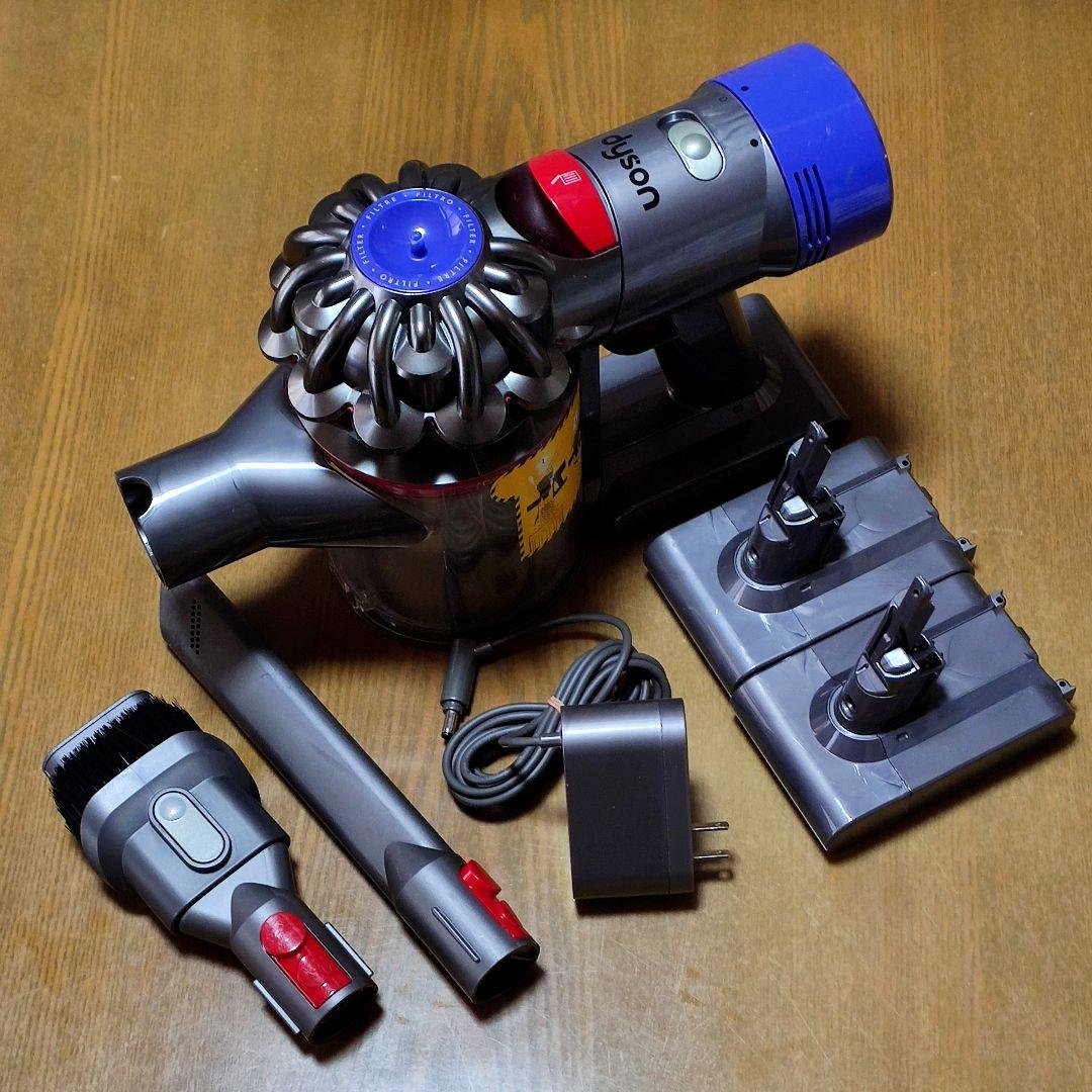ダイソン SV11掃除機 完全分解清掃済み 動作品 純正バッテリー3つセット