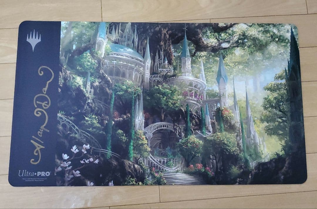 Candelabra of Tawnos MTG プレイマット サイン入り