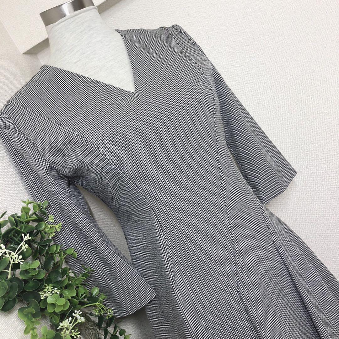 CELFORDセルフォードツイストデザインワンピースVネック34