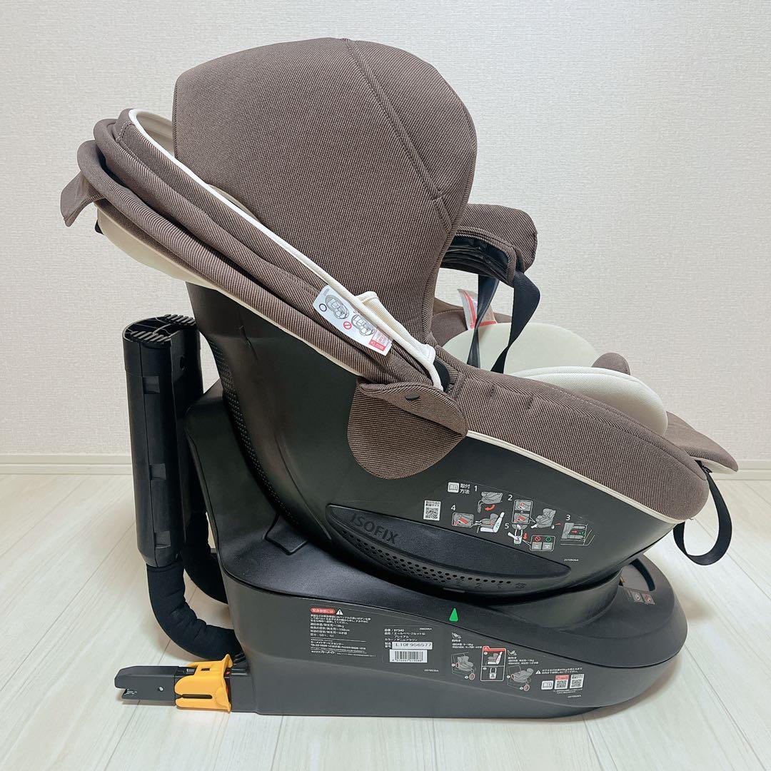 【美品】AILEBEBE クルット6iプレミアム ISOFIX日本製 回転式