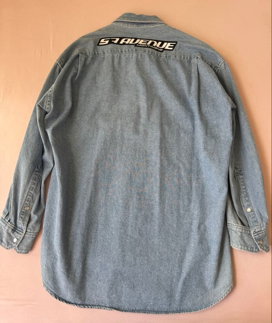 BALENCIAGA オーバーサイズ　デニム　シャツ　ジャケット　44 M L