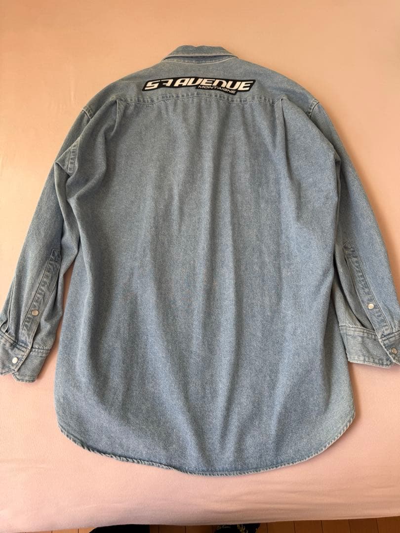 BALENCIAGA オーバーサイズ　デニム　シャツ　ジャケット　44 M L