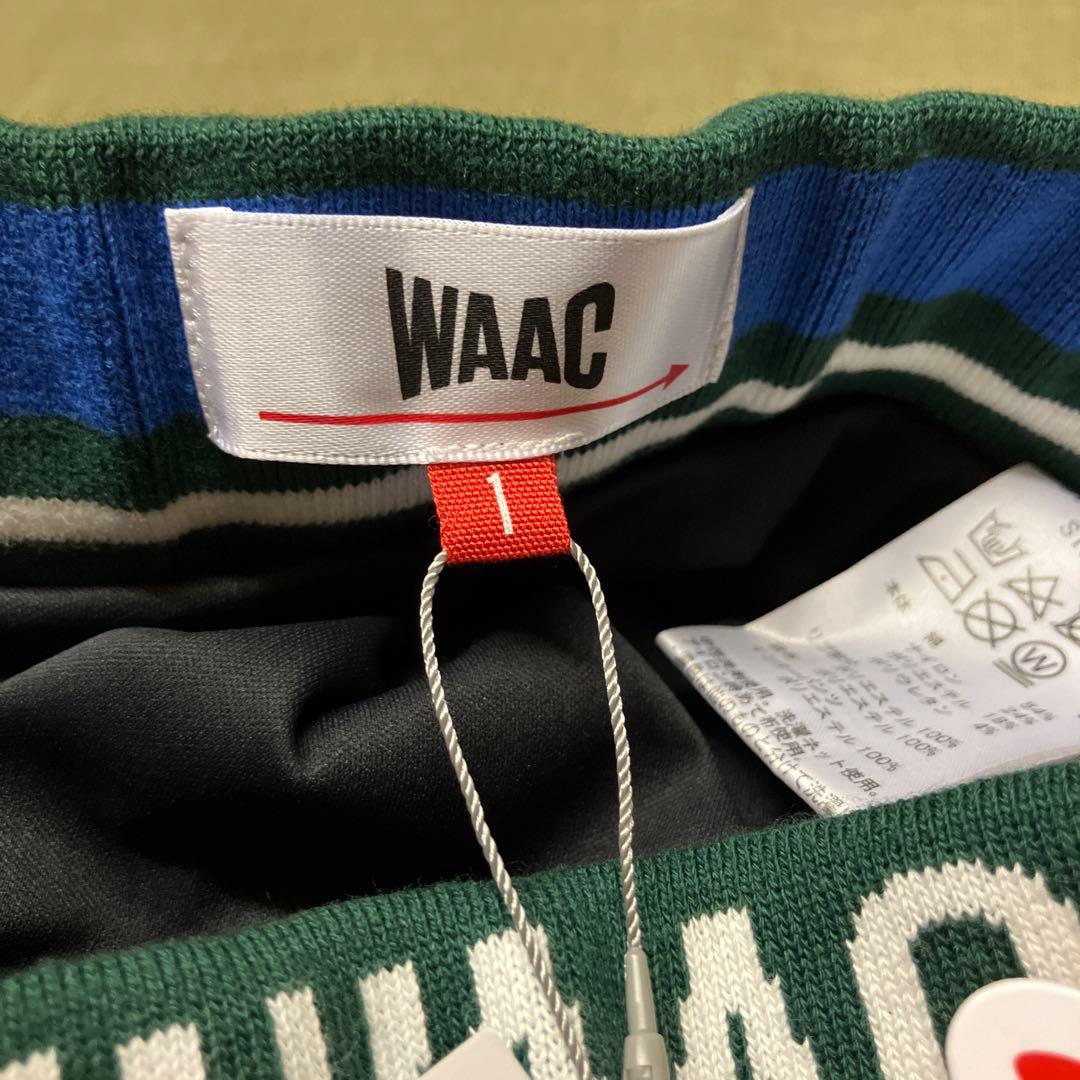【新品未使用】Sサイズ WAAC サークルロゴストレッチJQD スカート
