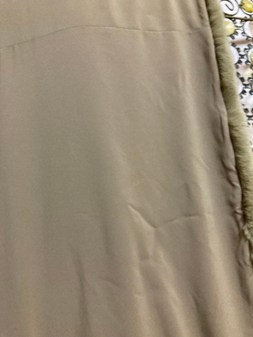 ケープ　タグ付き　JENNE リッチボリュームファーケープ　ポンチョ