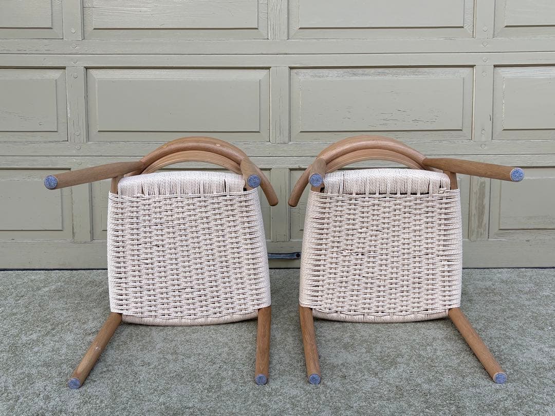 ①unico HILMA ヒルマ チェア 2脚セット 北欧 美品