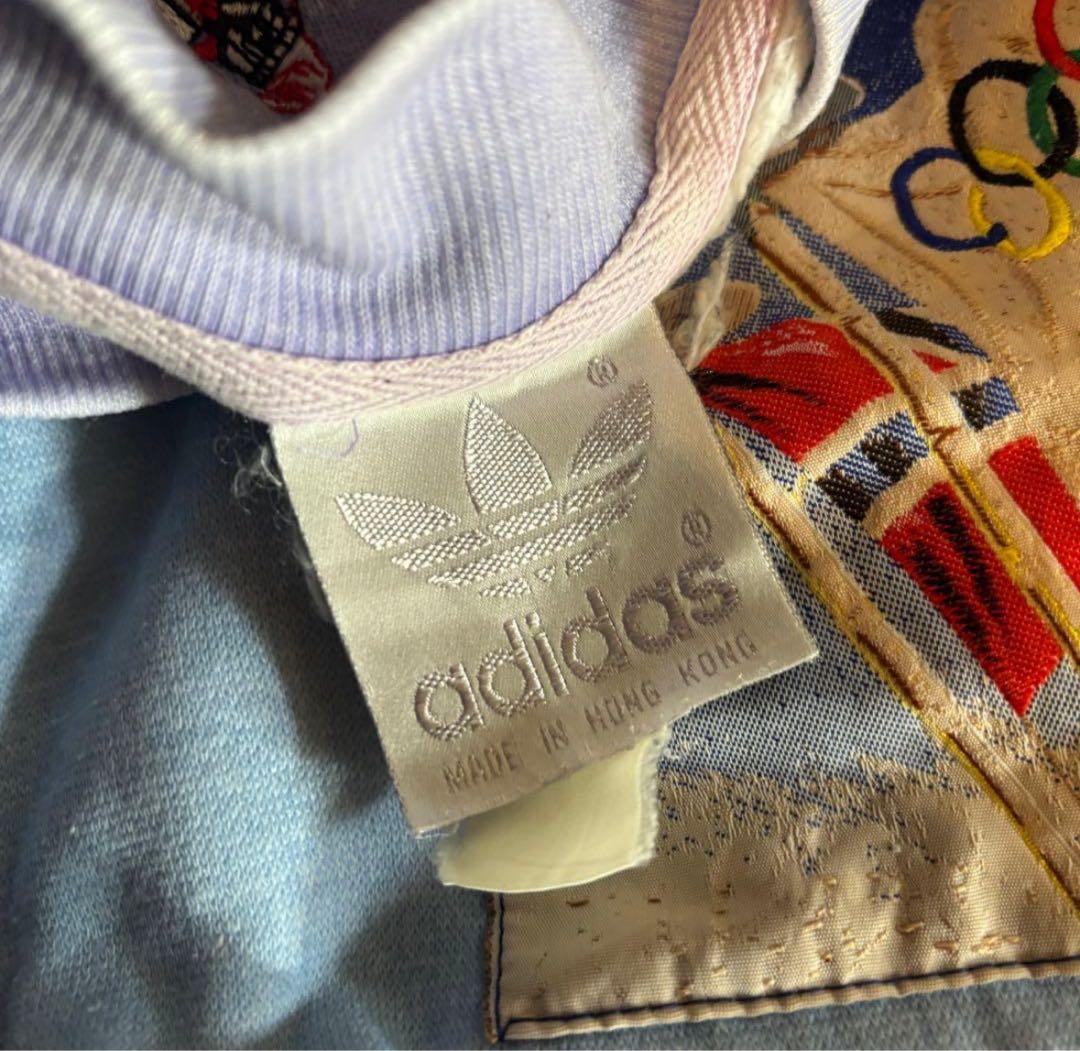 80's adidas アディダス　オリンピックスウェットvintge kohh