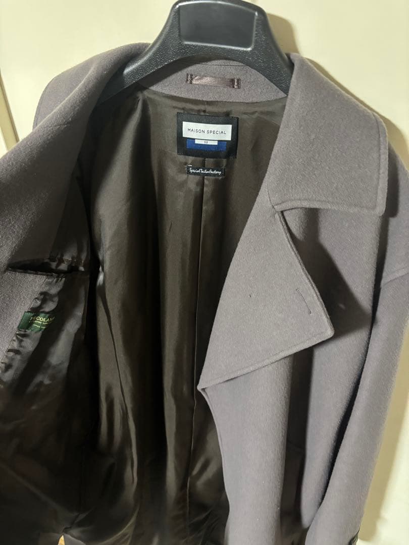 プライムオーバーメルトンダブルコート 【MAISON SPECIAL】