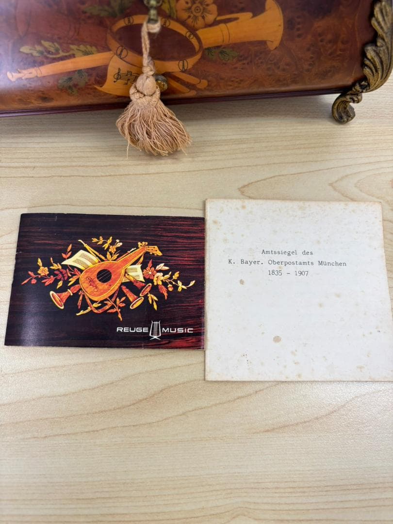 良音 高級オルゴール REUGE 72弁 ピアノ協奏曲第2番 3曲 ラフマニノフ