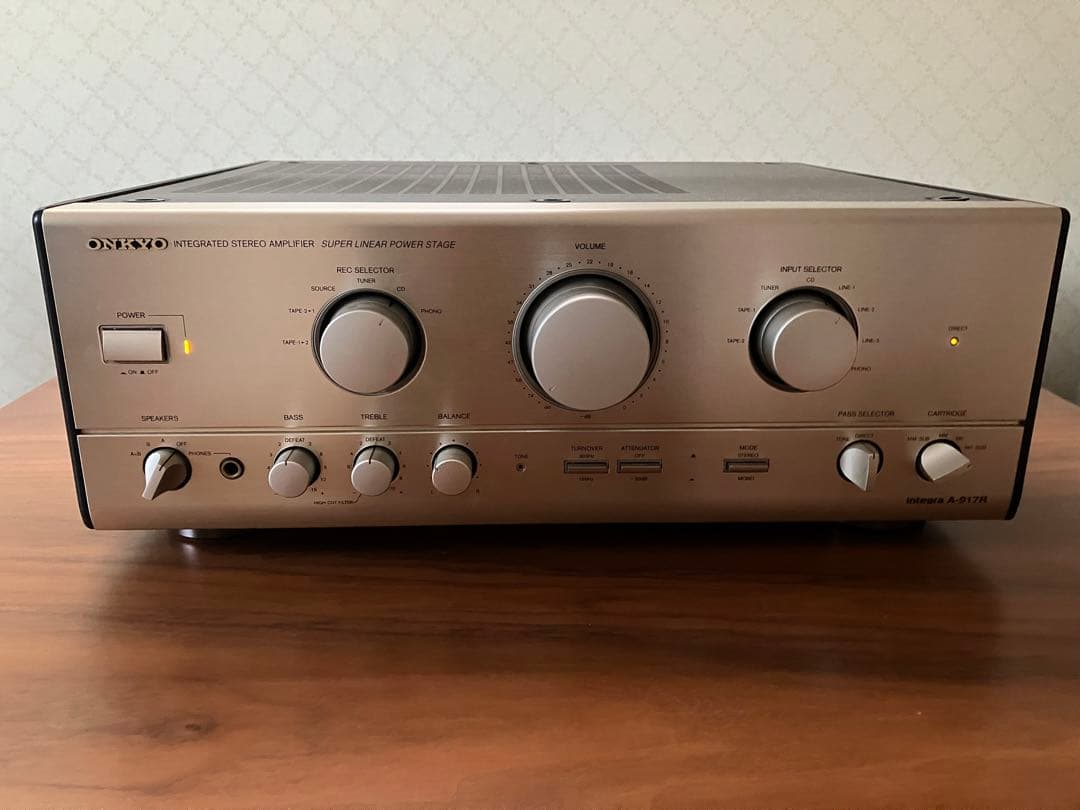 ONKYO オンキョー　アンプ　インテグラ　ジャンクA-917R