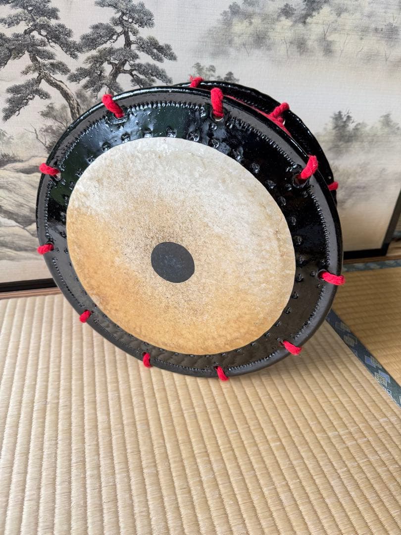 和太鼓 締太鼓 並附 岡田屋布施 蛇の目入りの通販はau PAY マーケット