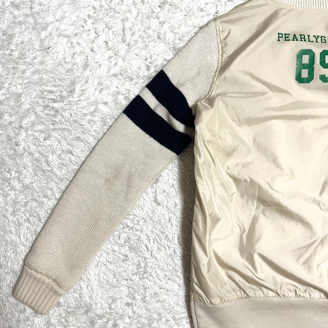 パーリーゲイツ ゴルフウェア トップス スニード ハーフジップ 異素材 中綿