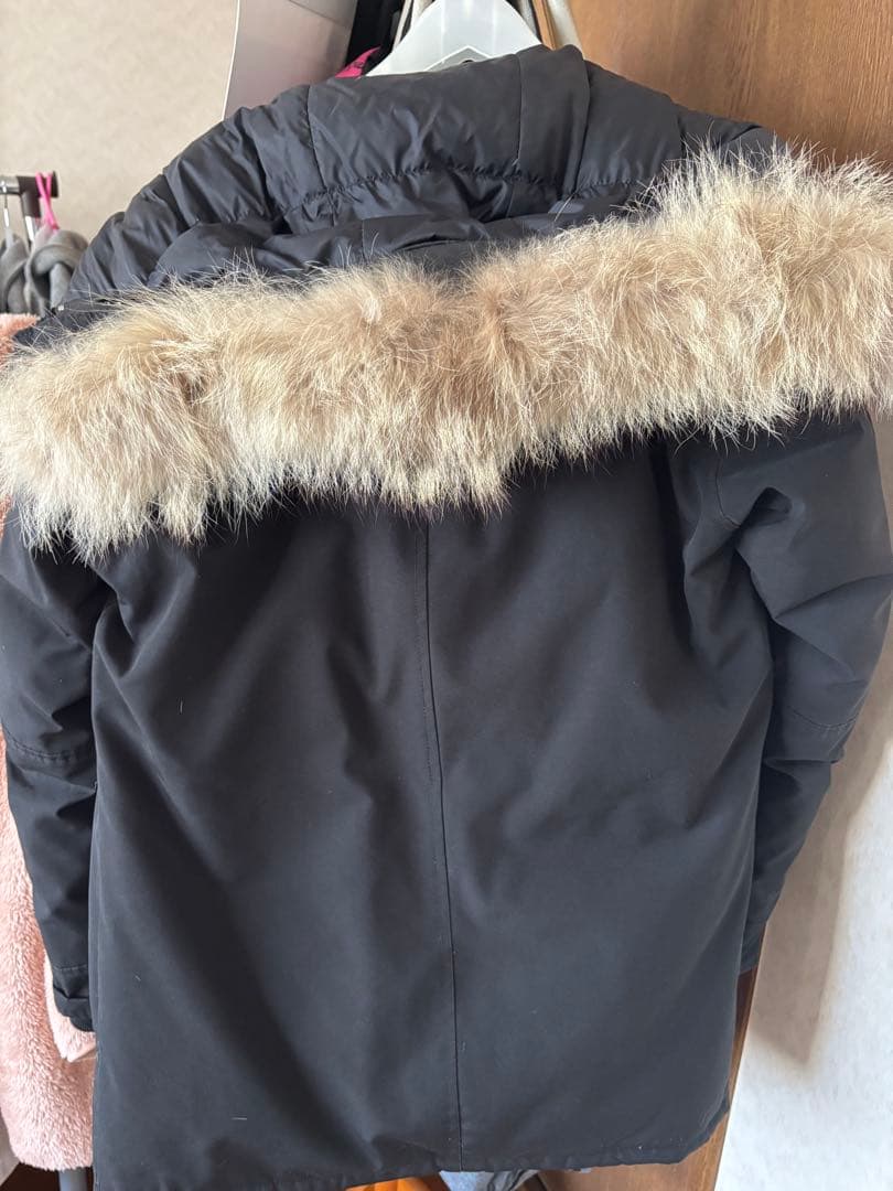   ブラックダウンジャケット