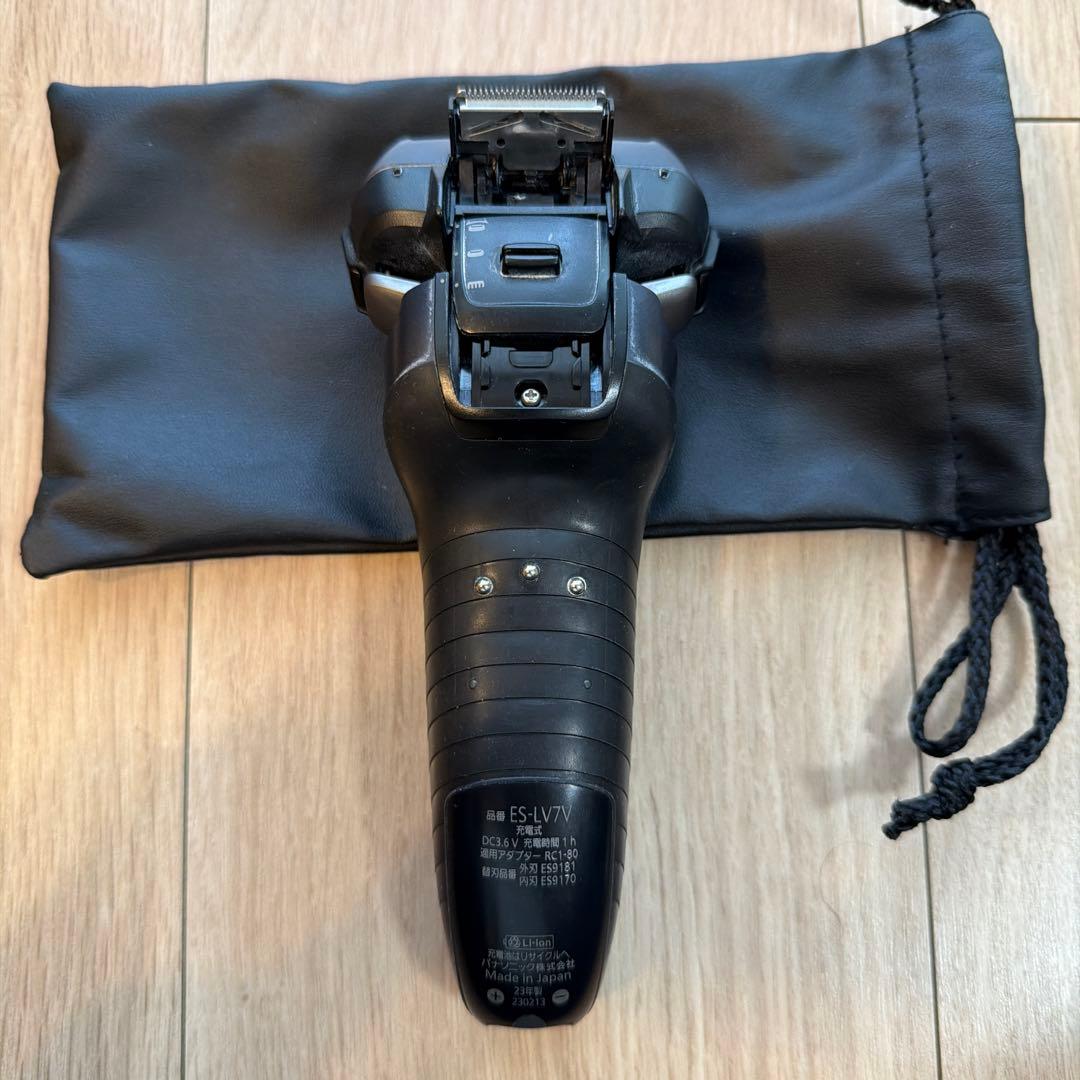ラムダッシュ ES-LV7V 洗浄充電器付 替刃25/5