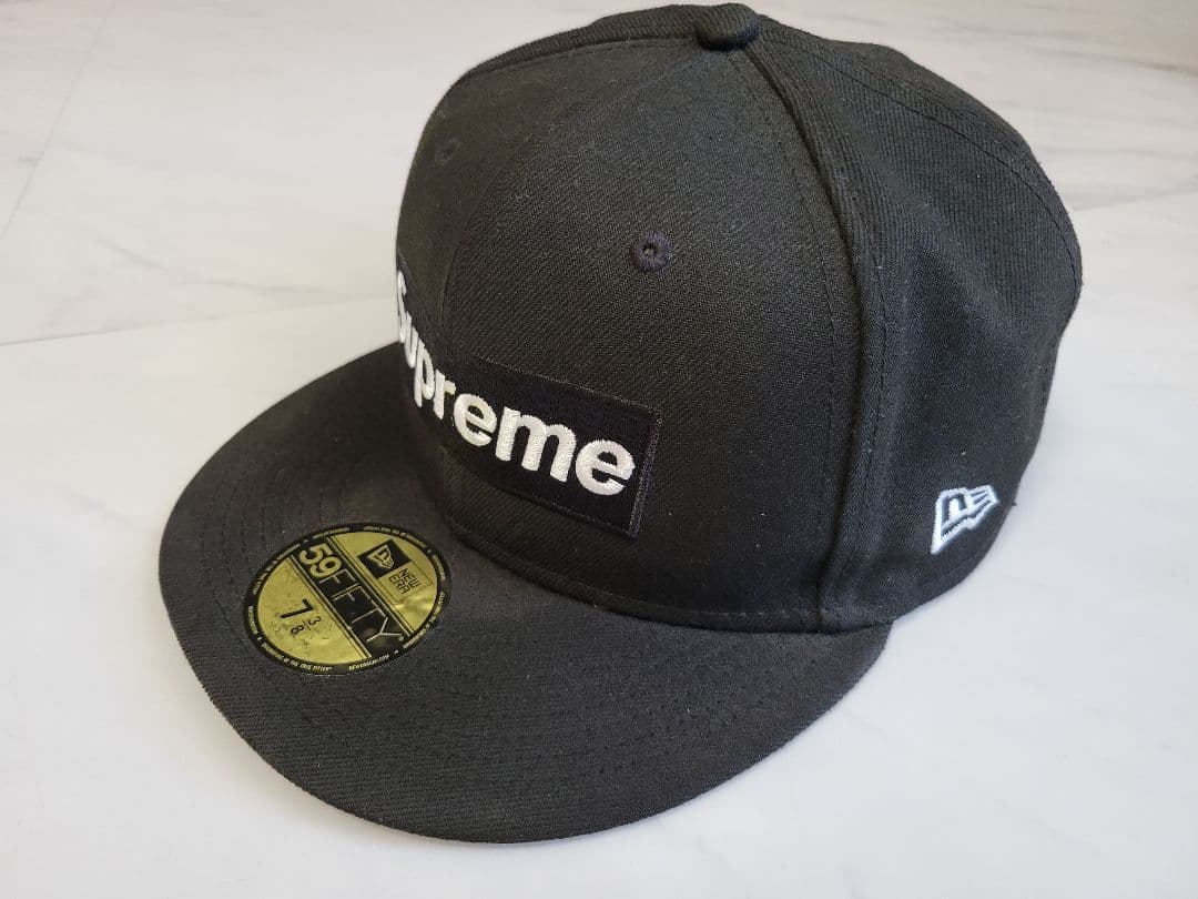 Supreme　シュプリーム　NEW ERA キャップ　ボックスロゴ