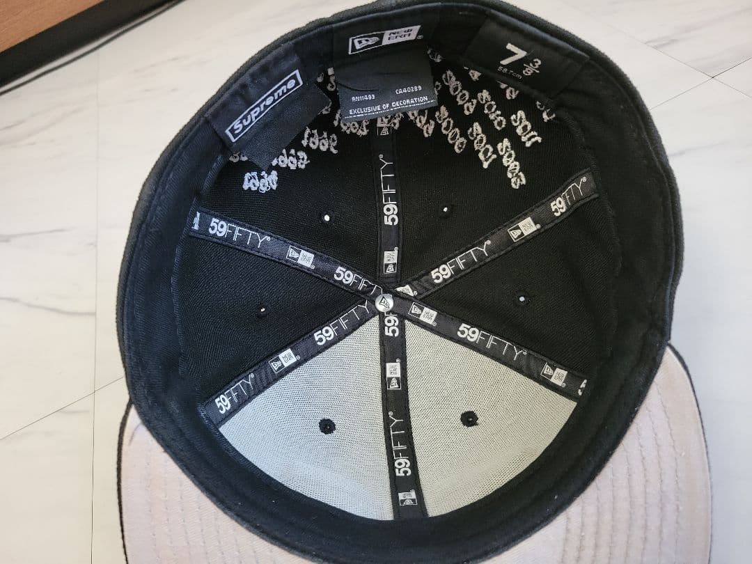 Supreme　シュプリーム　NEW ERA キャップ　ボックスロゴ
