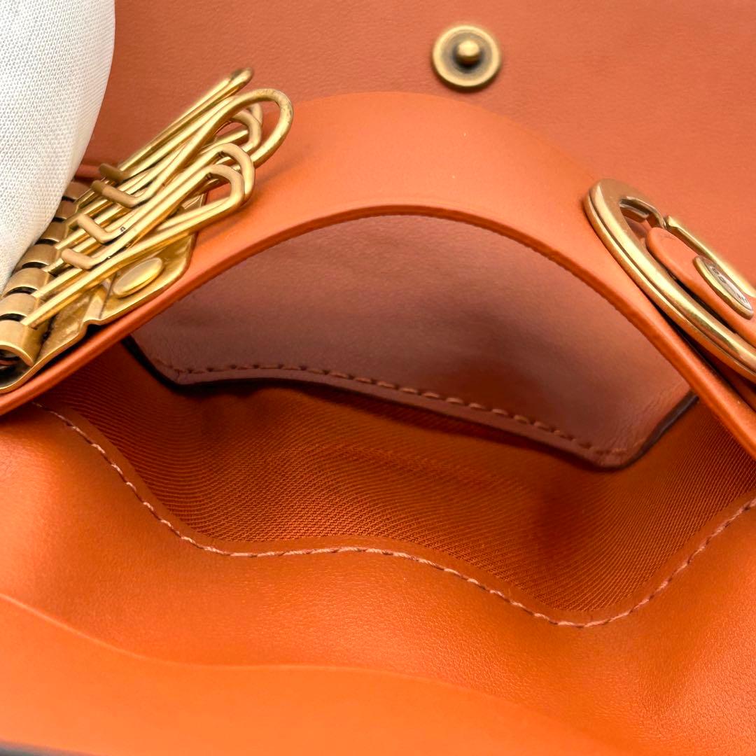 ✨極美品✨ COACH 6連 キーケース 高級レザー リング付き 【未使用級】