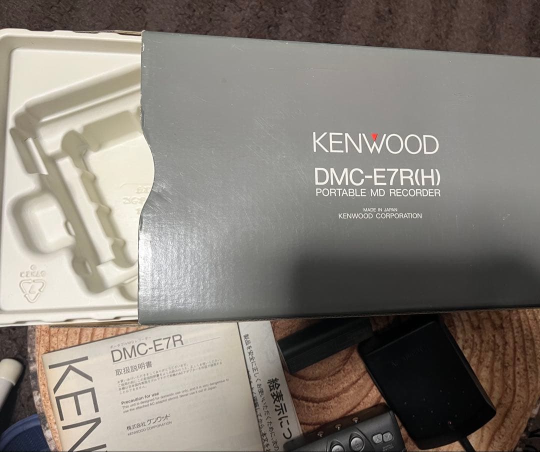 KENWOOD DMC-E7R Walkman MDプレーヤー レコーダー