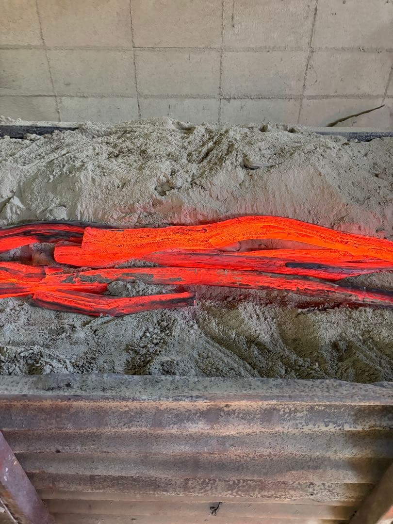 紀州備長炭　馬目　半丸　１５キロ