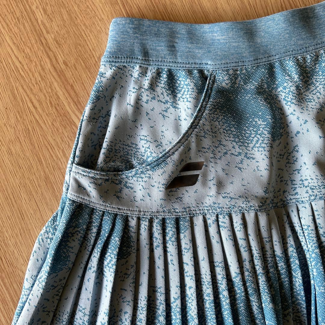 バボラ レディーステニスウエア ゲームシャツスコートセットアップ Lの