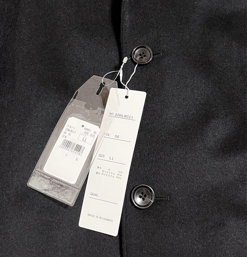 新品 タグ付き LIFE&WORK DESIGN コート チェスター ブラック