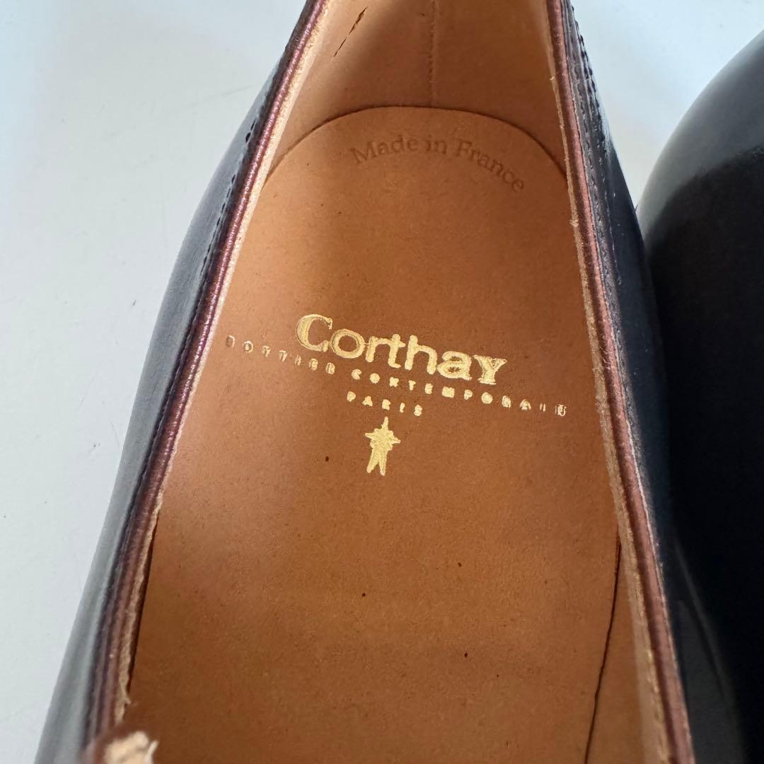 新品 Corthay コルテ ARCA アルカ オールドブラック UK7.5 - メルカリ