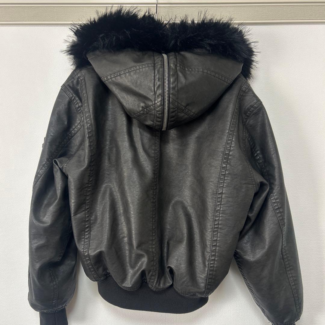 【kemokemo専用】FadedN2B Flight Jacket Black