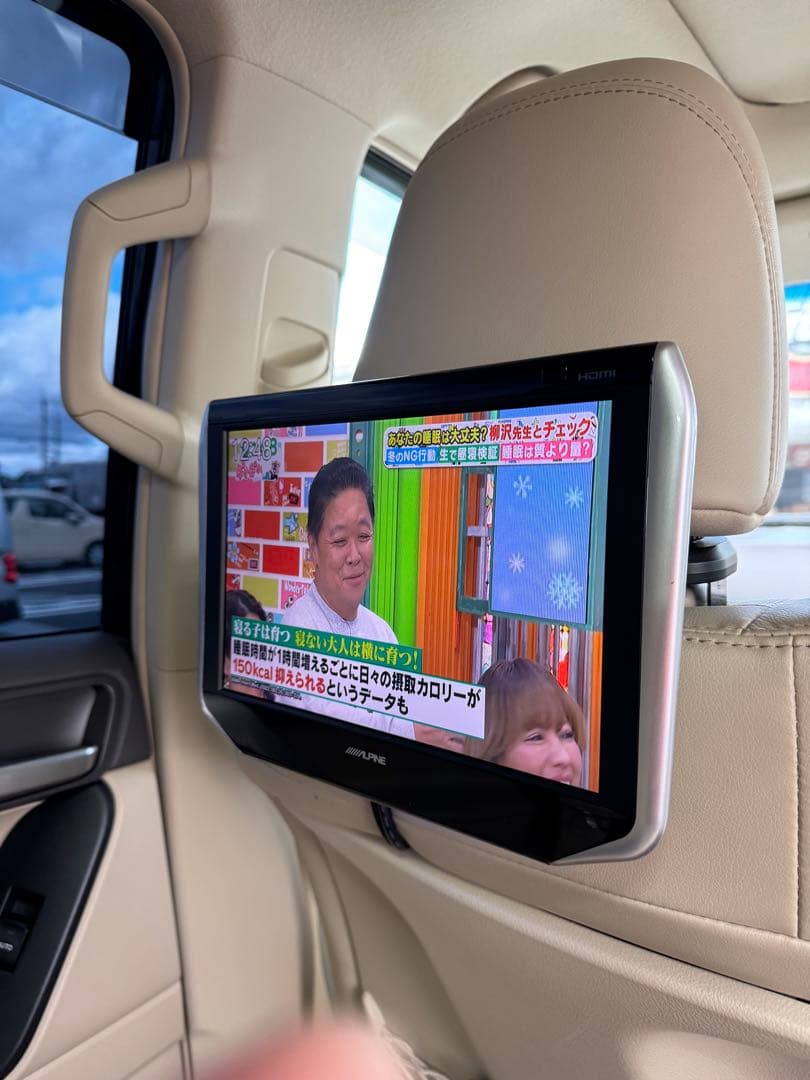 SXH10ST アルパイン10.1型ヘッドレストモニター早い者勝ち！新春セール❗️
