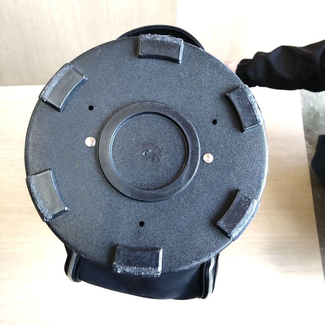 木の庄帆布　クロスハンドル　カート　ゴルフバッグ ブラック/レッド