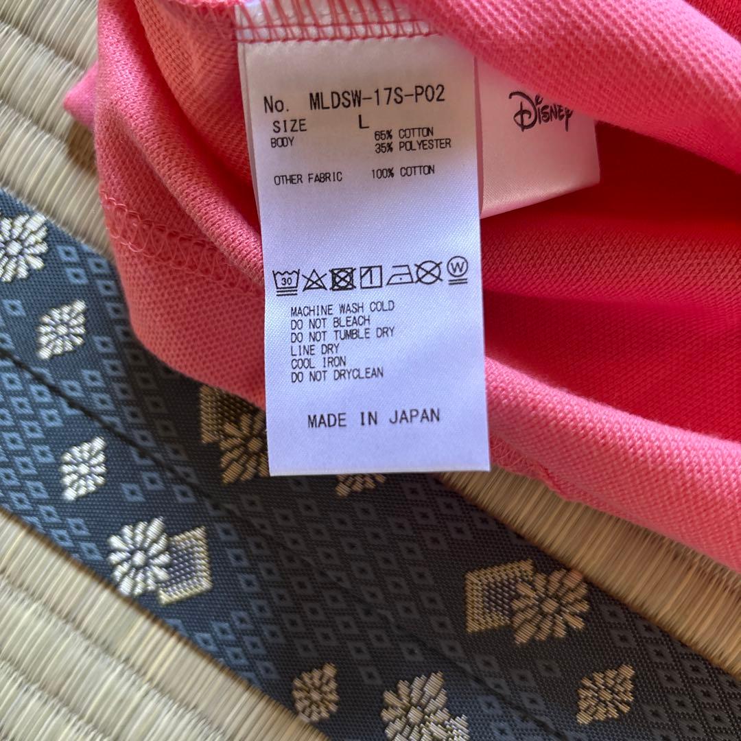 MARK & LONA ピンク ポロシャツ 半袖