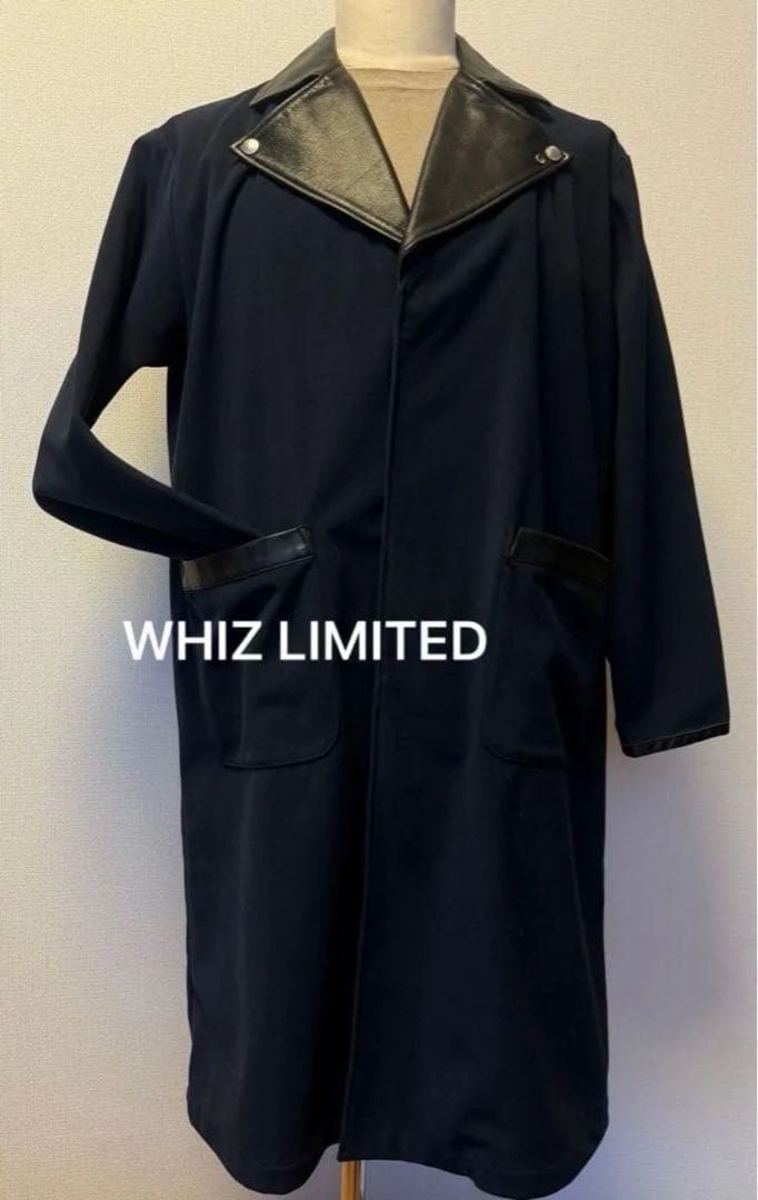 WHIZ LIMITED レザー切替 チェスター ライダー コート【未使用】