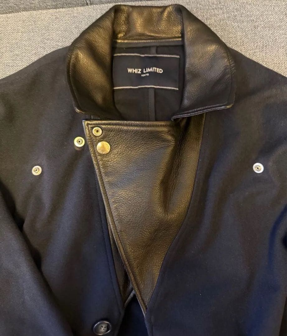 WHIZ LIMITED レザー切替 チェスター ライダー コート【未使用】