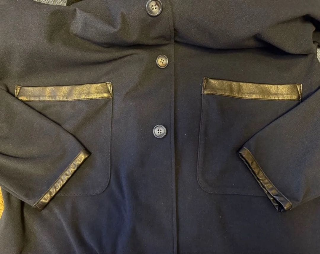 WHIZ LIMITED レザー切替 チェスター ライダー コート【未使用】