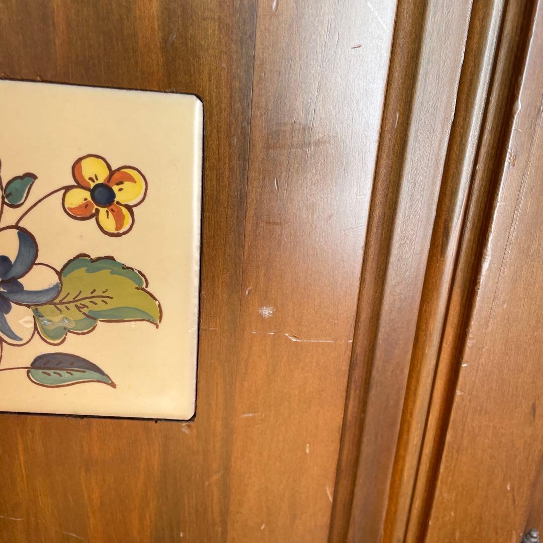 スペイン製木製キャビネット(送料8600円込)⭐️4日まで出品⭐️