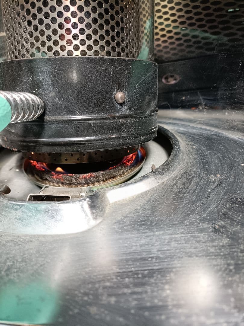 トヨクニ　LEOPET DSK-21MG レトロ　石油ストーブ　オレンジ