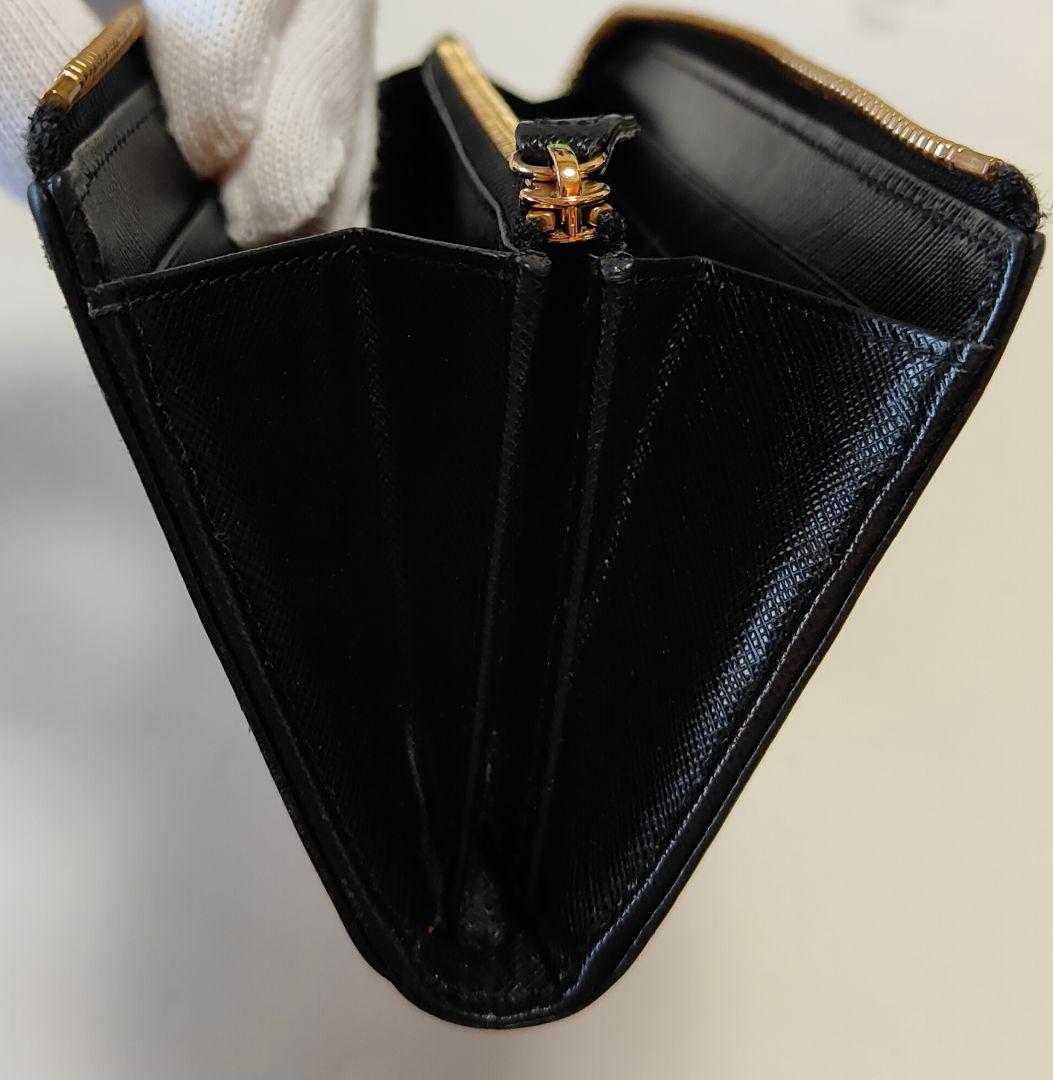 【美品!!】フェラガモ ヴァラリボン 黒ブラック 長財布 L字ファスナー