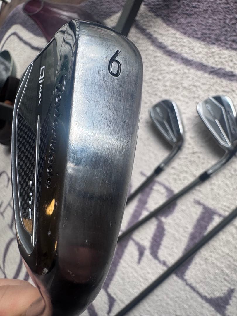 TaylorMade QiMAX Lite アイアンセット 5本セット