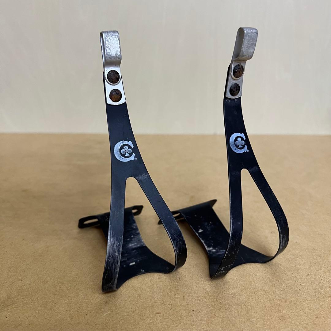 COLNAGO ALE トゥークリップ 黒／銀