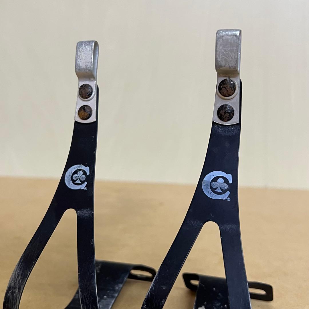 COLNAGO ALE トゥークリップ 黒／銀