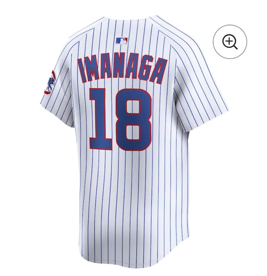 NIKE シカゴカブス ホームジャージ M-10/12