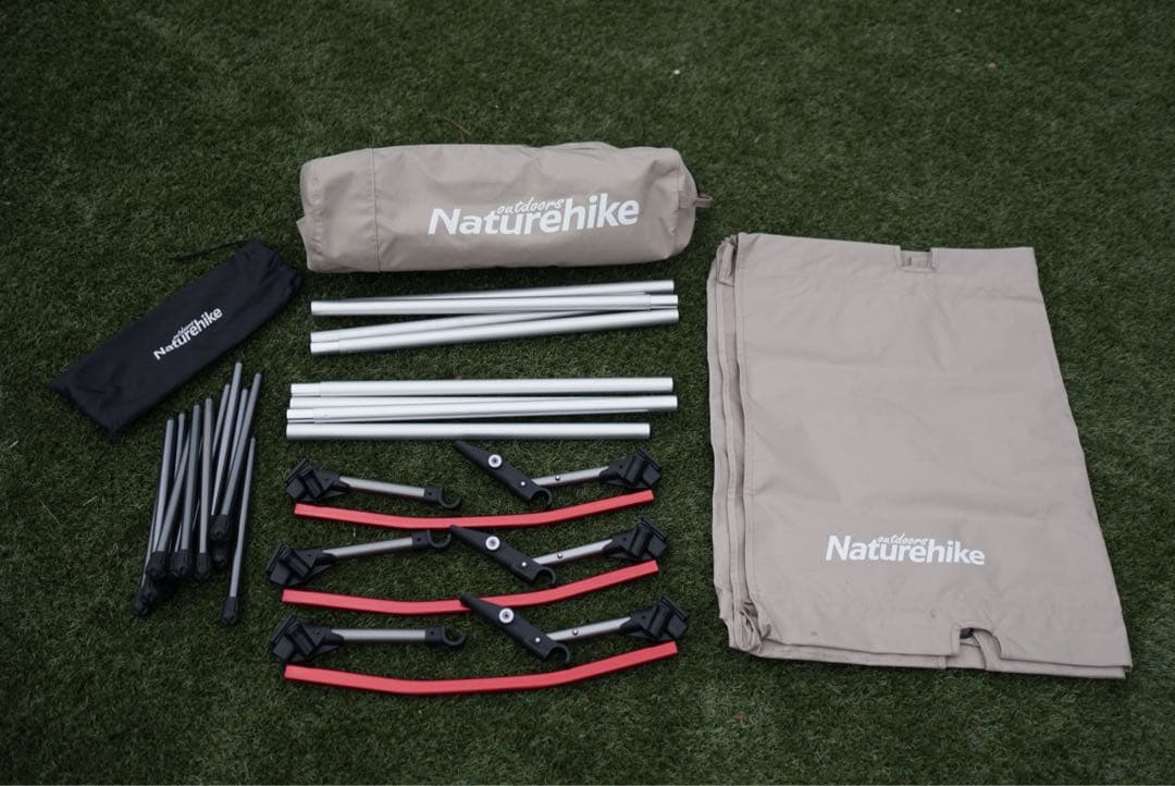 ネイチャーハイク　コット　新品と1回使用の2点セット