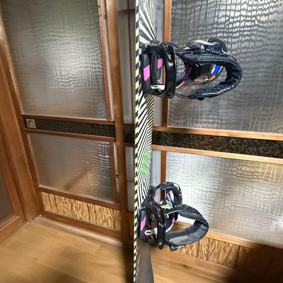 【美品】板 K2 Darkstar 155cm ビンディング FLUX