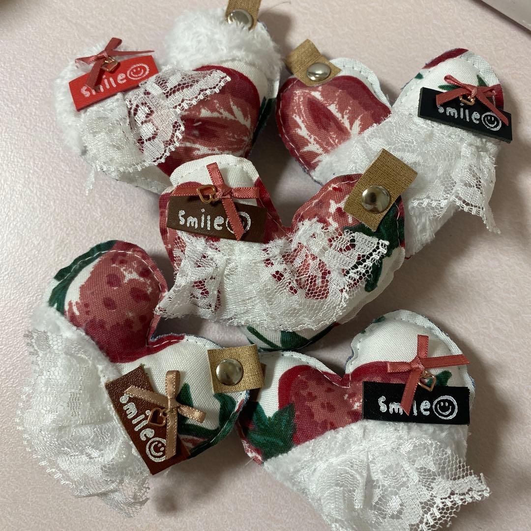 いちごパフェ★デニムリメイクチャーム❤︎オーダー❷