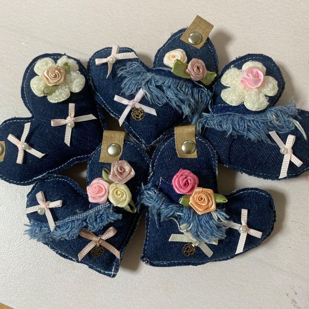 いちごパフェ★デニムリメイクチャーム❤︎オーダー❷