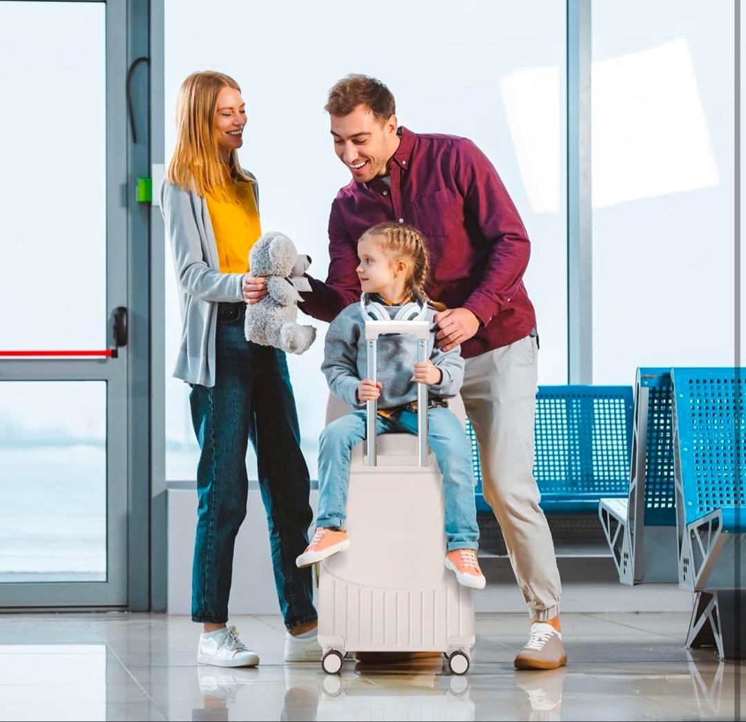 子供が乗れるスーツケース 機内持ち込み 47L 53*25*35.5CM