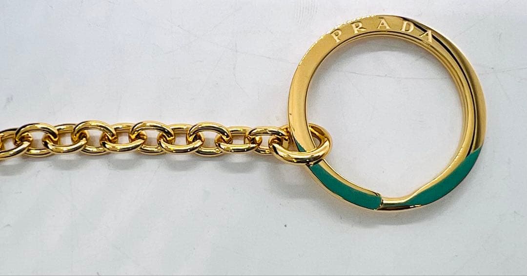 PRADA プラダ キーケース ケース サフィアーノ 1PP122 美品