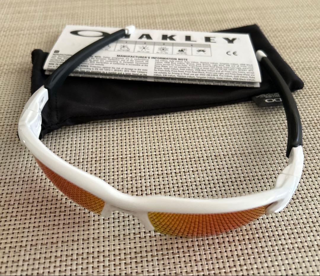 Oakley Flak XXS ポリッシュホワイト