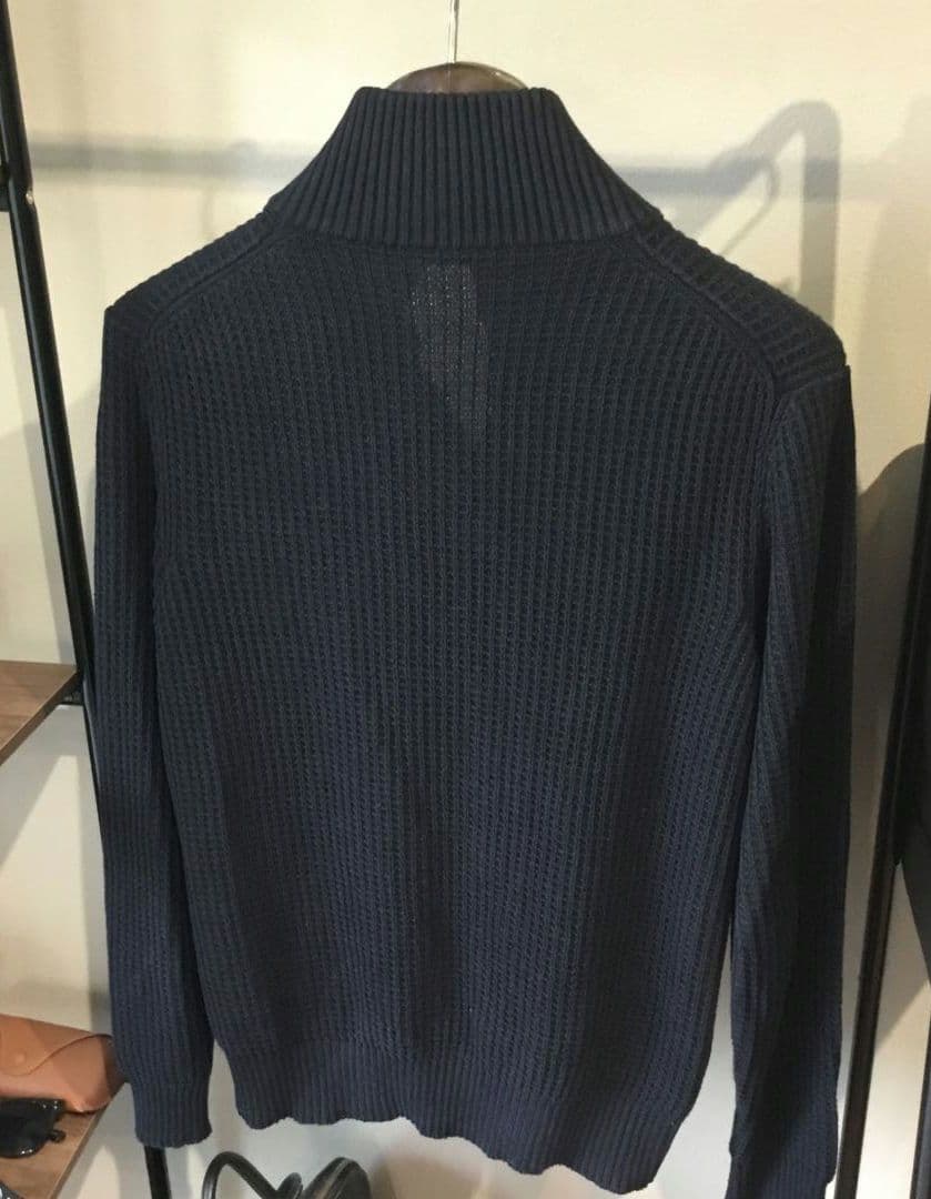 ZANONE CHIOTO コットンリネン スタンドカラー カーディガン50 - メルカリ